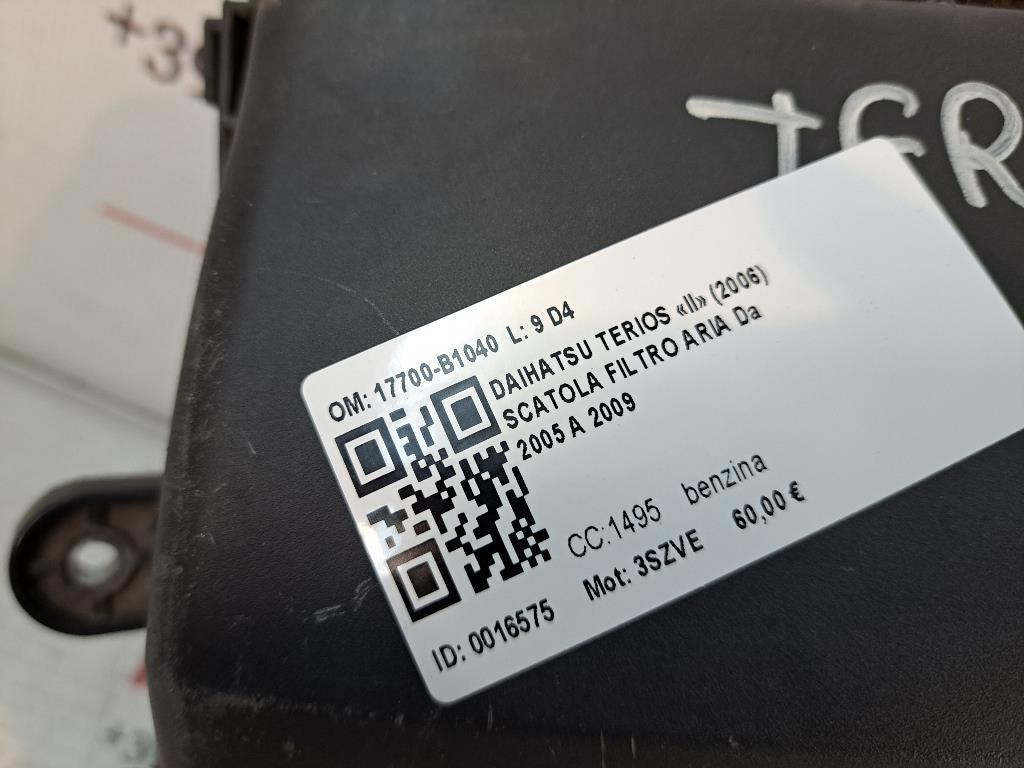 Box scatola filtro aria DAIHATSU Terios 2° Serie