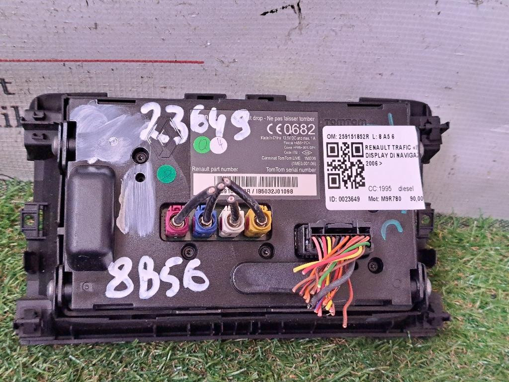 Display RENAULT Trafic Furgone 2° Serie