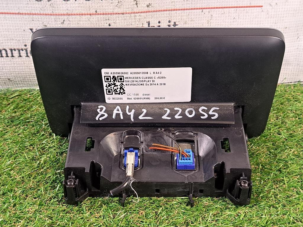 Display multifunzione computer di bordo MERCEDES Classe C S. Wagon W205 