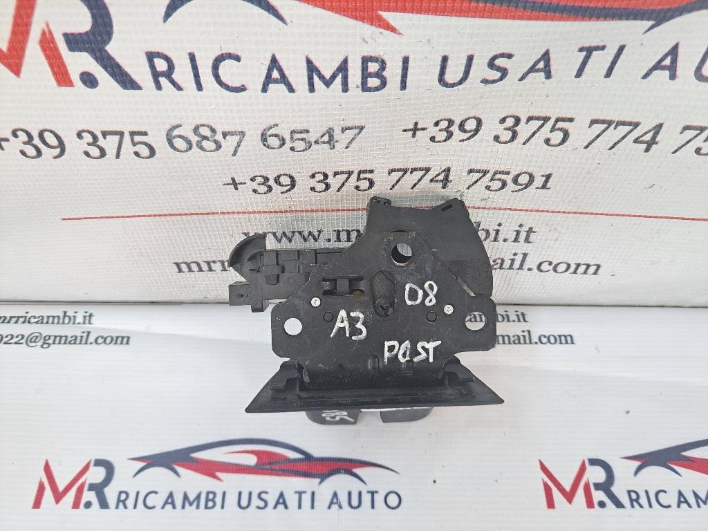 Serratura portellone posteriore AUDI A3 Serie (8P1) (05>08)