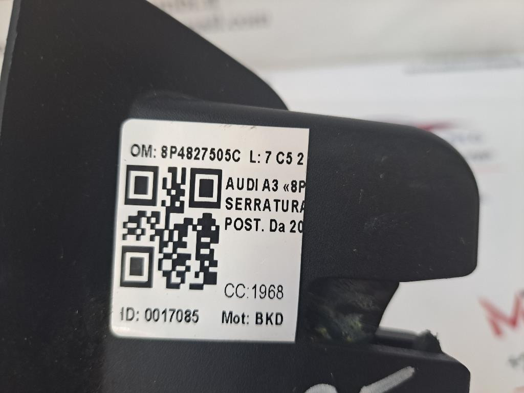 Serratura portellone posteriore AUDI A3 Serie (8P1) (05>08)