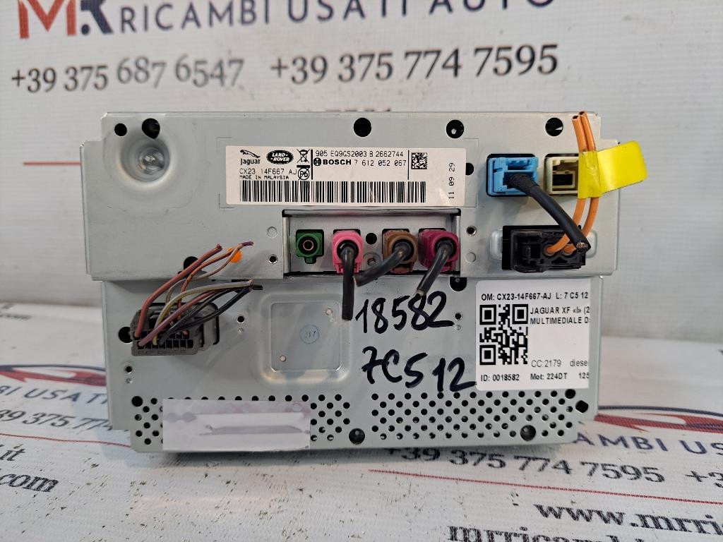 Display JAGUAR XF Serie (11>15)