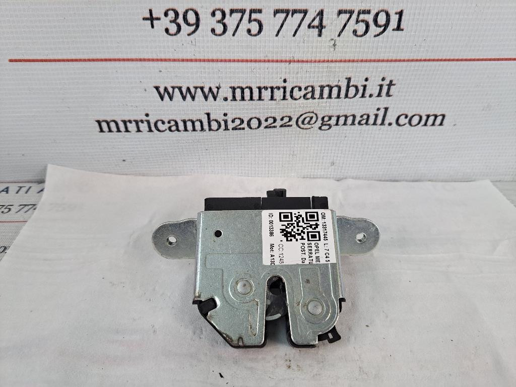 Serratura portellone posteriore OPEL Meriva 3° Serie
