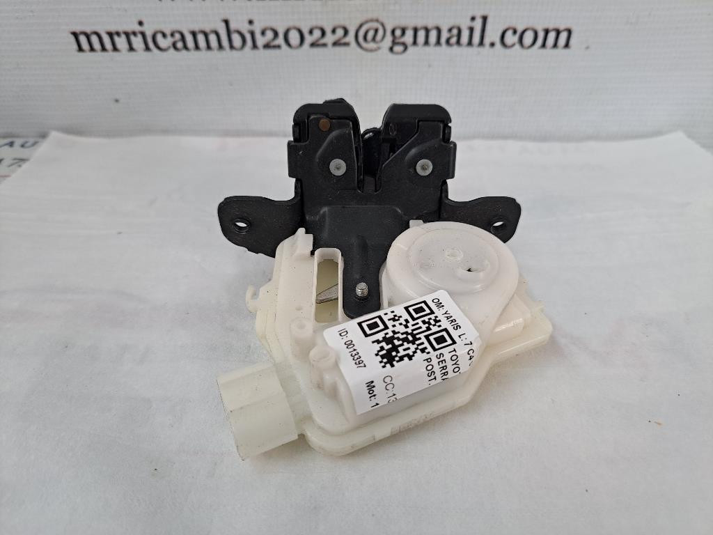 Serratura portellone posteriore TOYOTA Yaris Serie (17>)