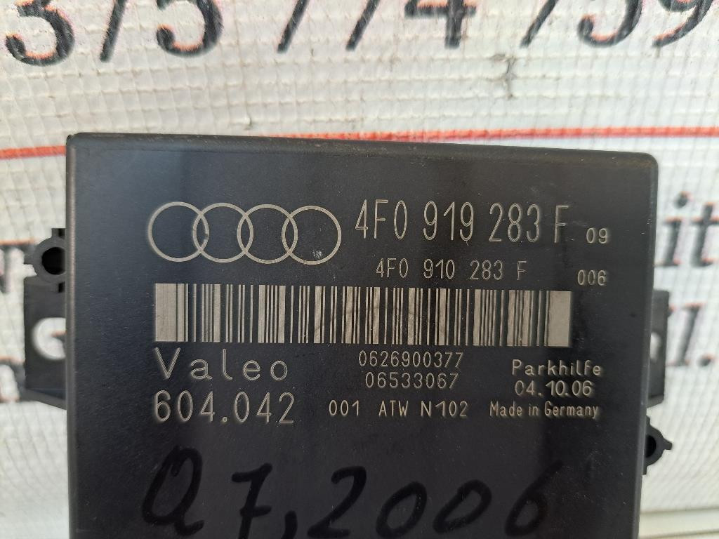 Centralina sensori di parcheggio AUDI A6 Berlina Serie C6 (4F2) (04>12)