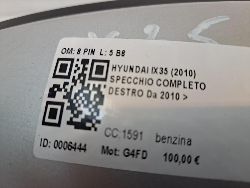 Specchietto Retrovisore Sinistro HYUNDAI iX35 1° Serie