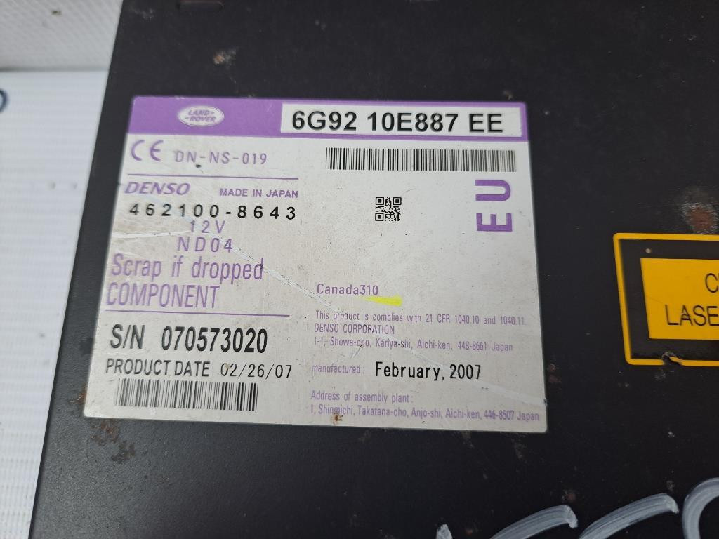 Lettore DVD LAND ROVER Freelander 3° Serie