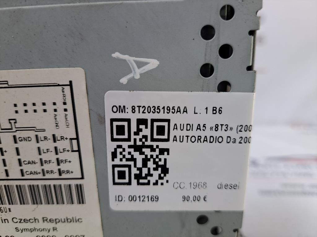 Autoradio AUDI A5 Berlina Serie (8T3) (07>)
