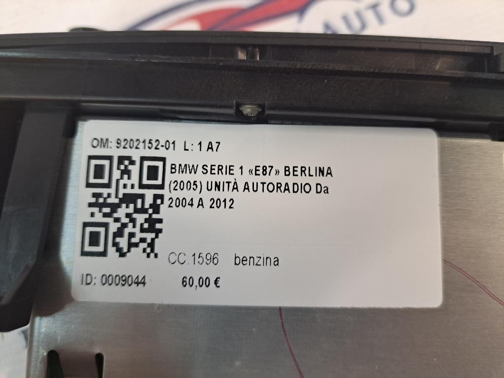 Autoradio BMW Serie 1 Serie (E87) (07>)