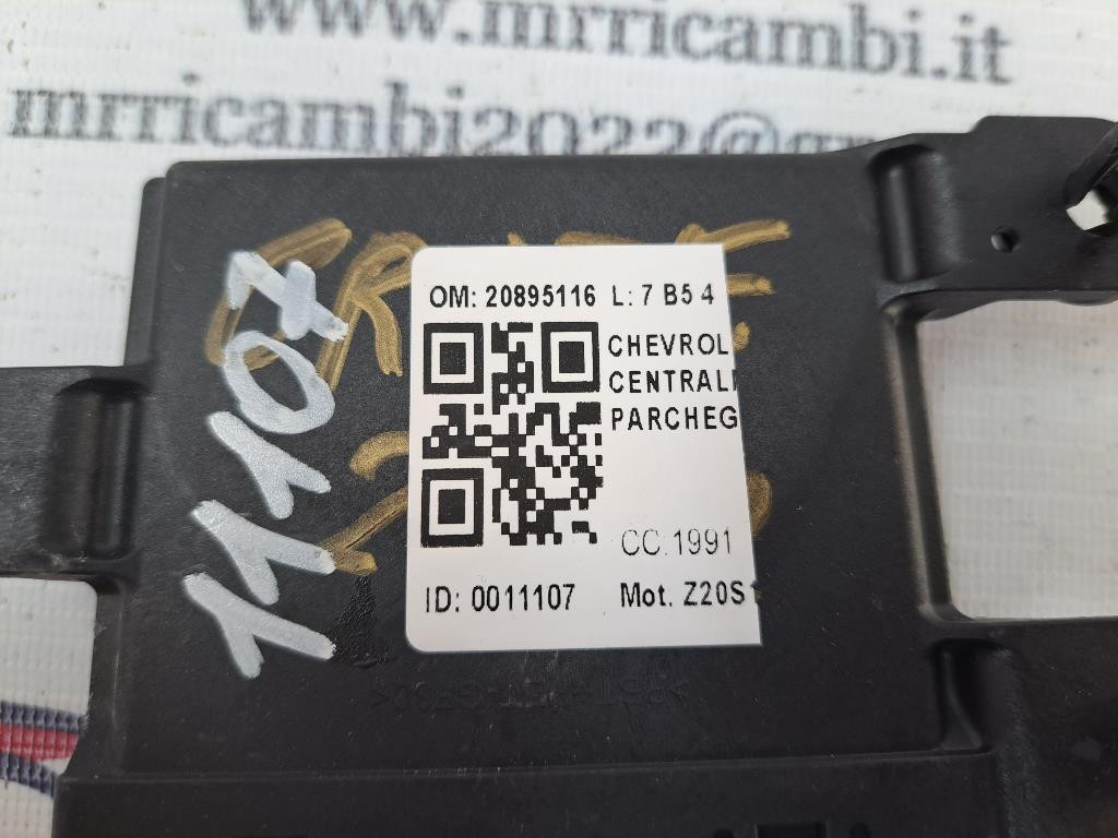 Centralina sensori di parcheggio CHEVROLET Cruze Berlina
