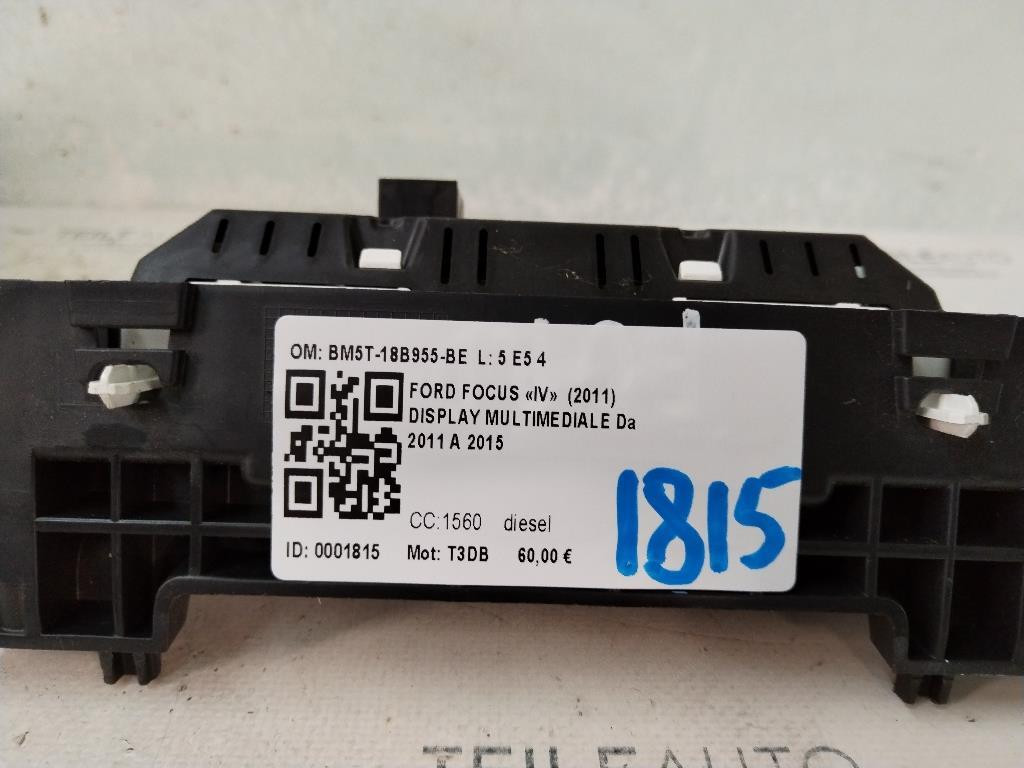 Display multifunzione computer di bordo FORD Focus Berlina 5° Serie