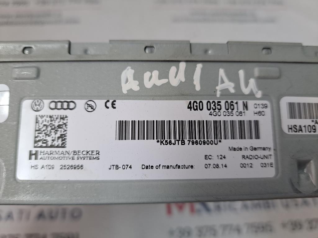 Navigatore AUDI A4 Avant (8K5) (08>15)
