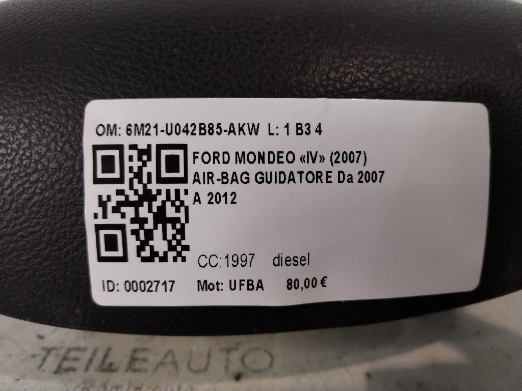 Airbag Volante FORD Mondeo Berlina 6° Serie
