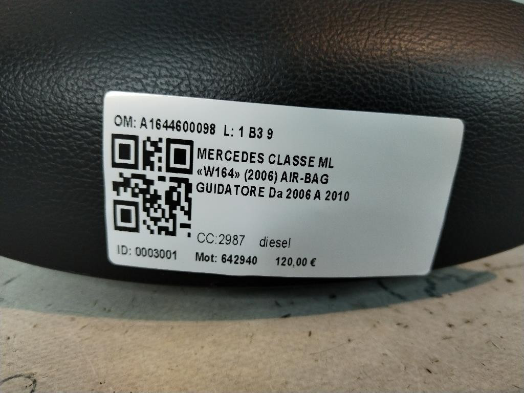 Airbag Volante MERCEDES ML W164 3° Serie
