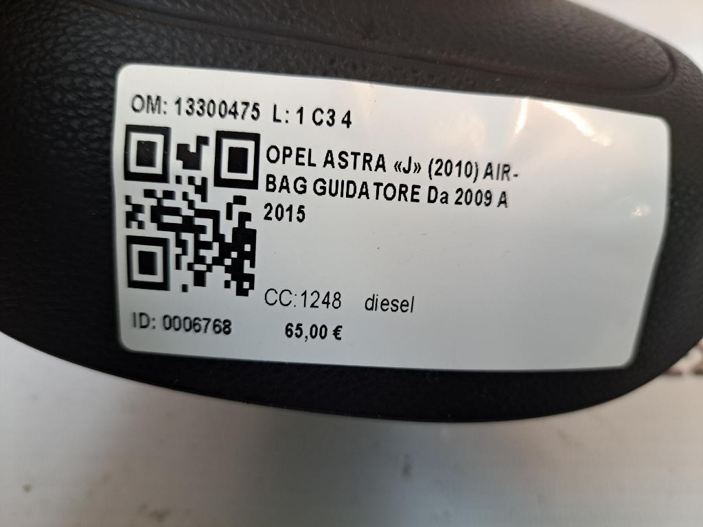 Airbag Volante OPEL Astra J