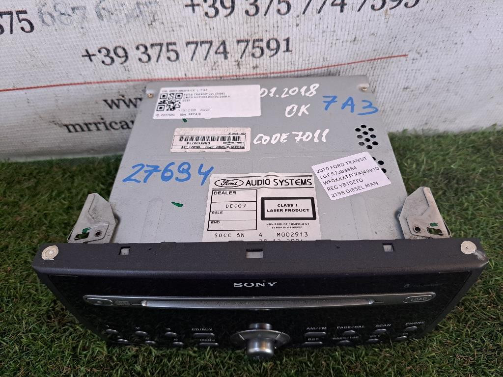 Autoradio FORD Transit Serie (06>14)