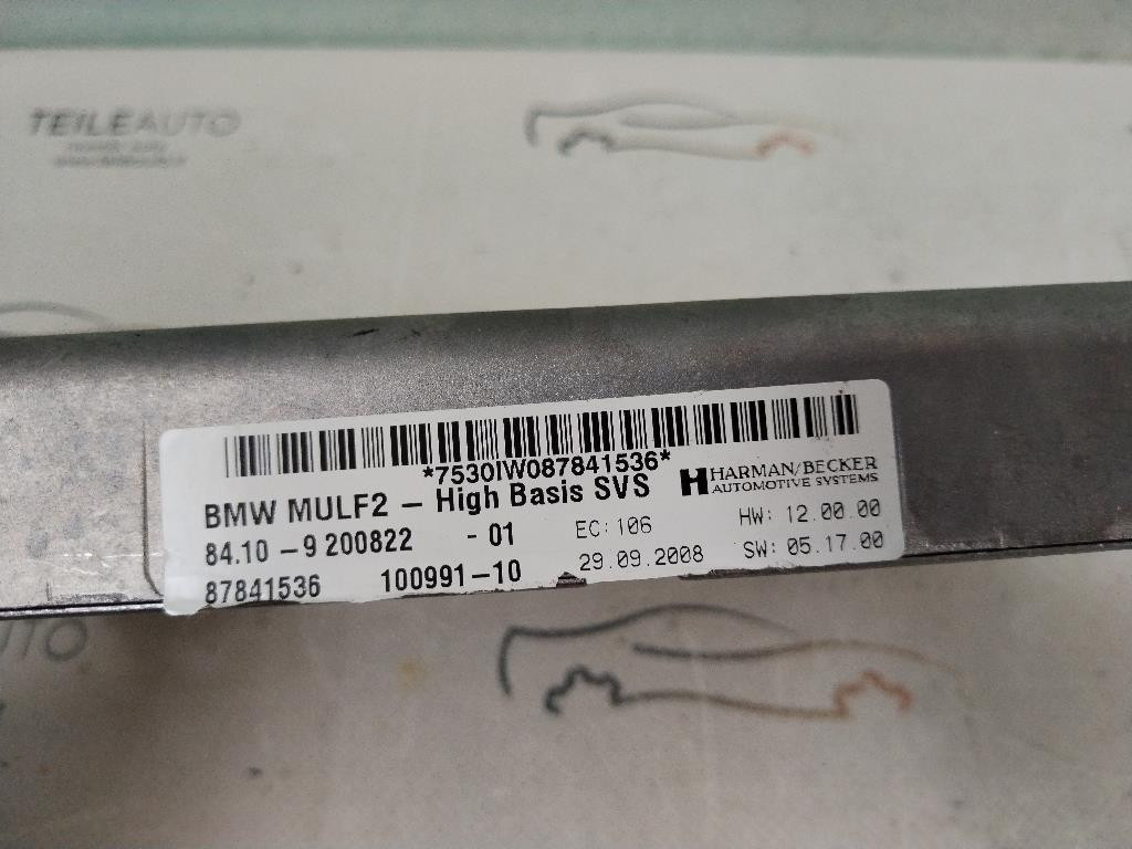 Amplificatore autoradio BMW Serie 1 Serie (E87) (04>07)