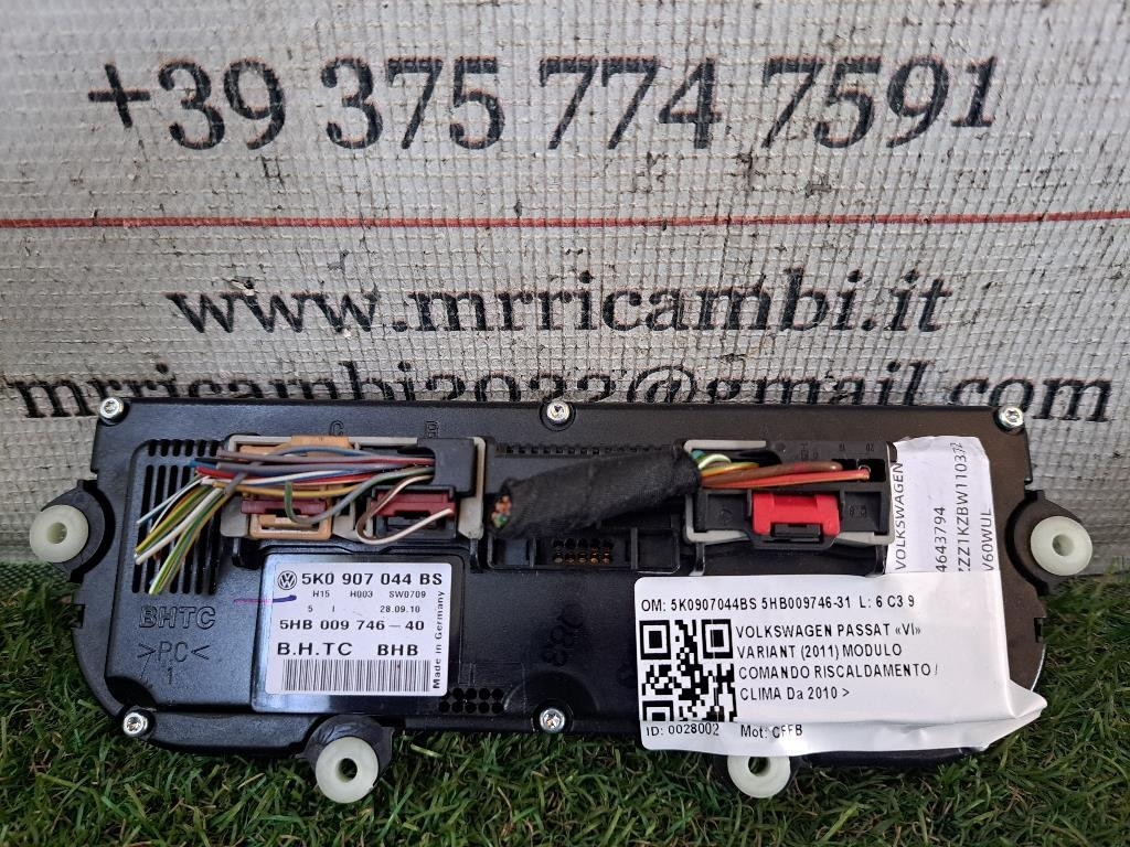 Comandi Clima VOLKSWAGEN Passat Variant 5° Serie