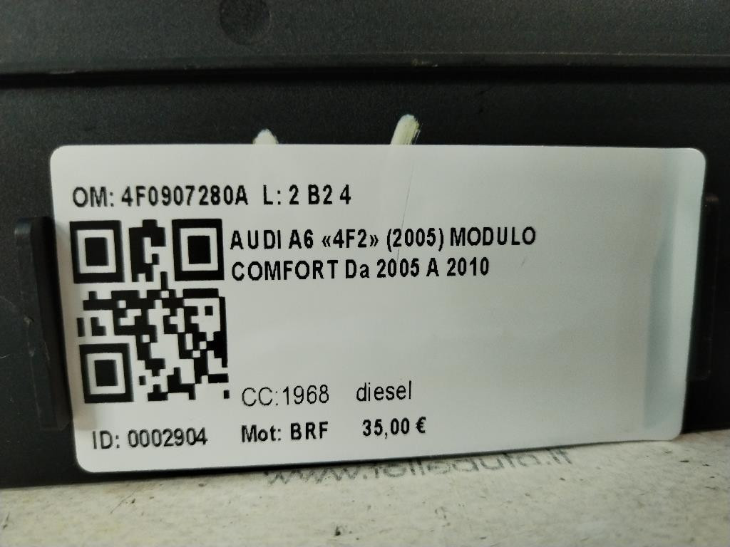 Centralina Comfort AUDI A6 Avant Serie C6 (4F5) (04>12)