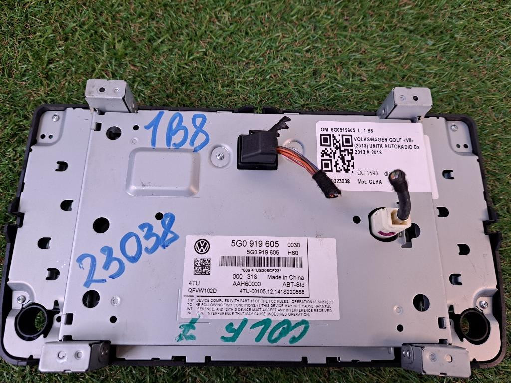 Display multifunzione computer di bordo VOLKSWAGEN Golf 7 Berlina (12>)