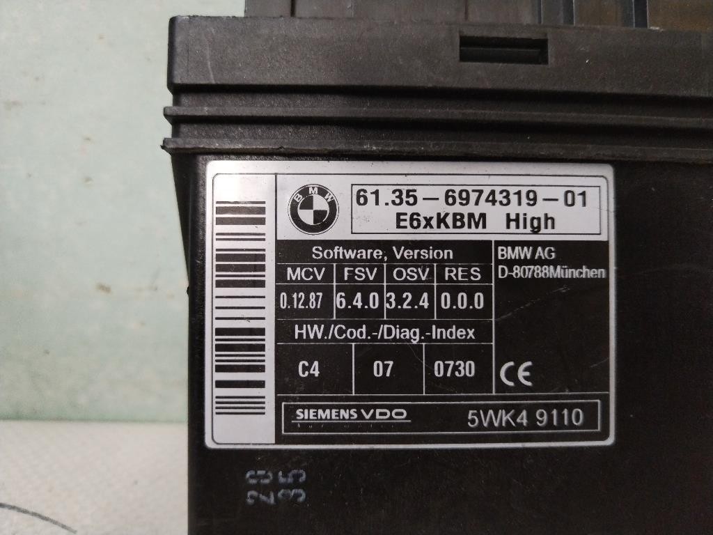 Centralina Comfort BMW Serie 5 E61 Touring