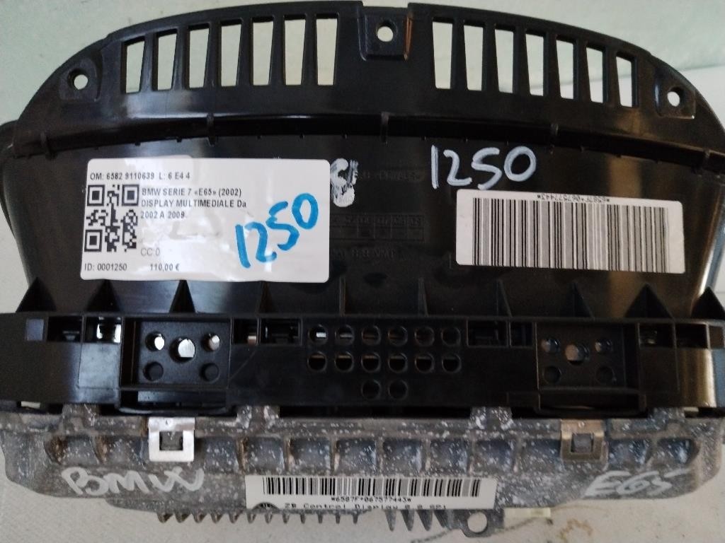 Display BMW Serie 7 E65/E66/E67/E68