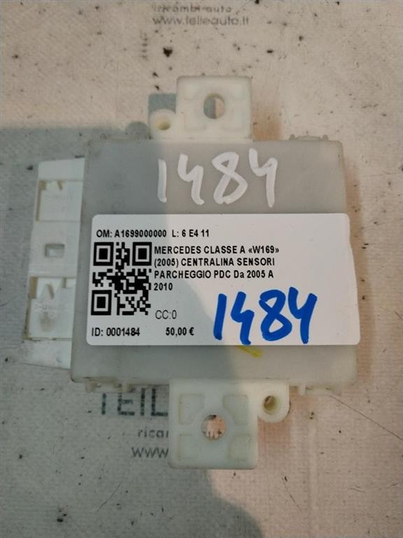 Centralina sensori di parcheggio MERCEDES Classe A W169 3° Serie
