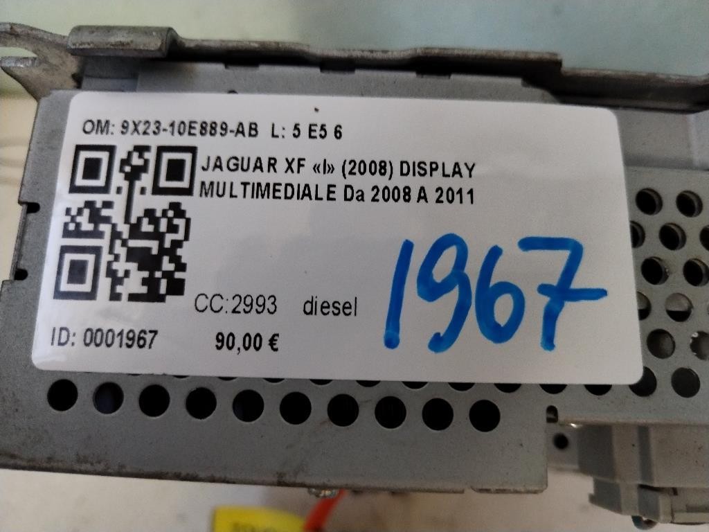 Display multifunzione computer di bordo JAGUAR XF Serie (08>11)