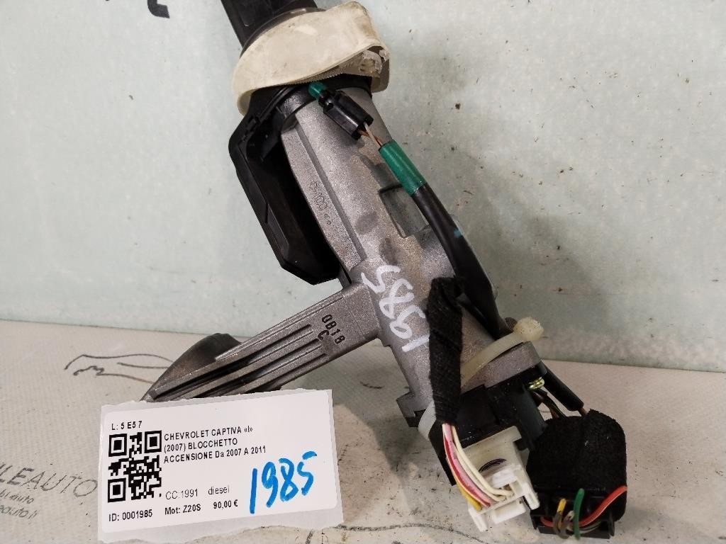 Blocchetto Accensione CHEVROLET Captiva 1° Serie