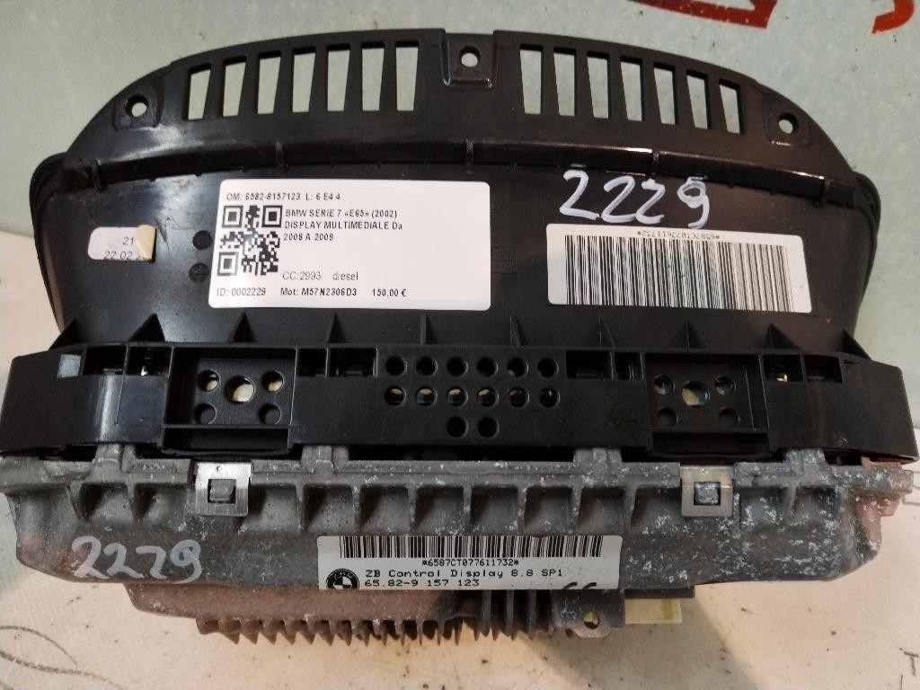 Display BMW Serie 7 E65/E66/E67/E68