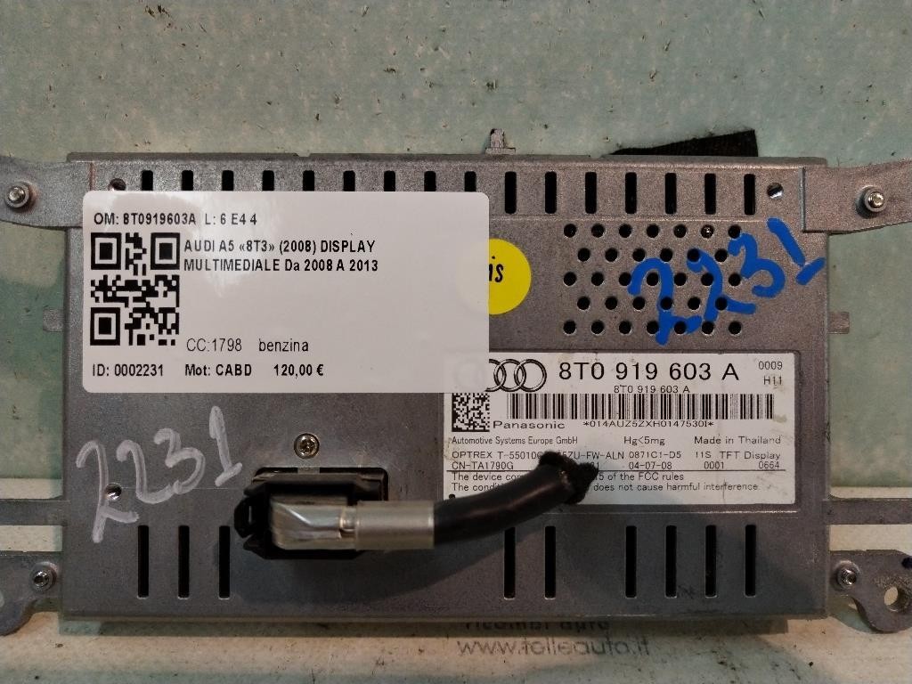 Display AUDI A5 Berlina Serie (8T3) (07>)