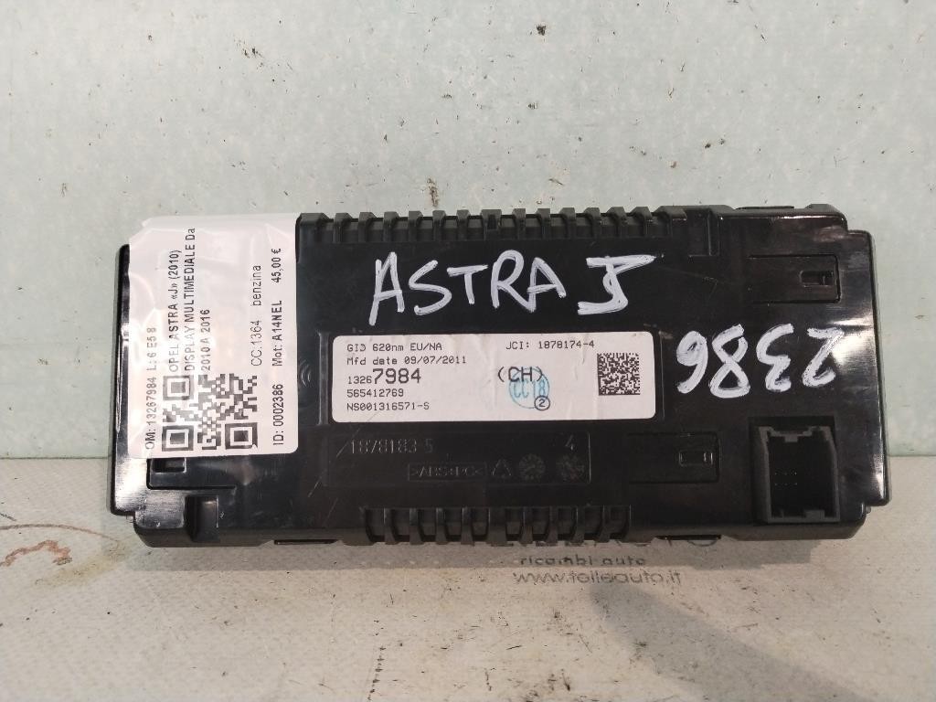 Display OPEL Astra J
