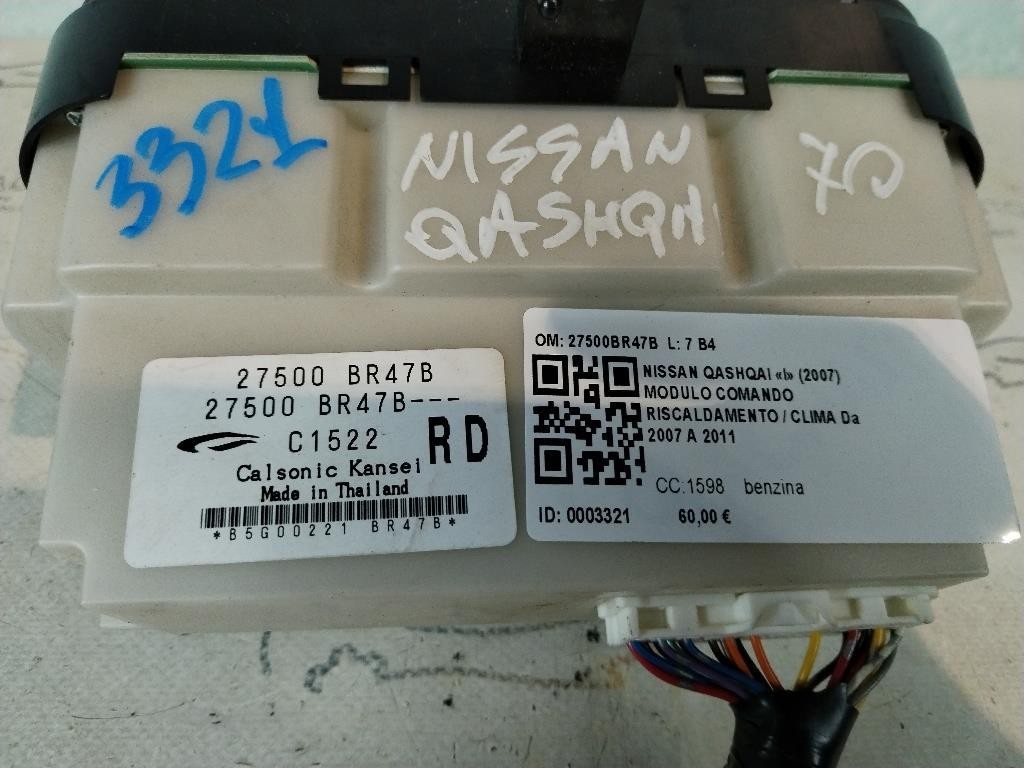 Comandi Clima NISSAN Qashqai 1° Serie