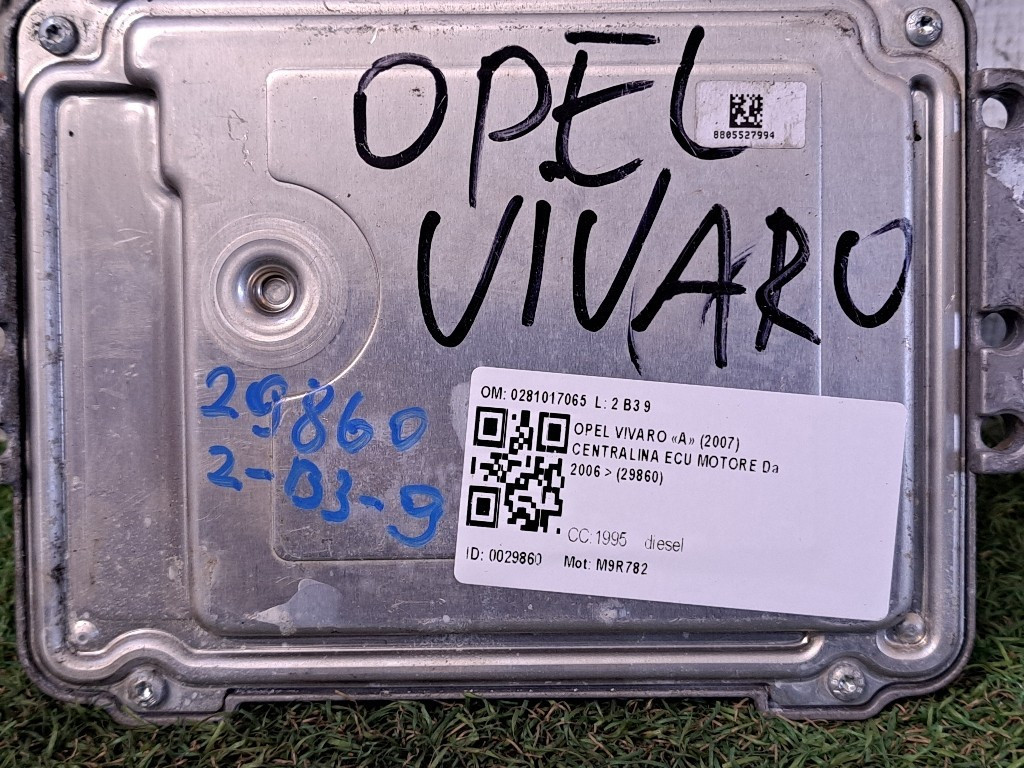 Centralina motore OPEL Vivaro Serie  (A) (06>14)