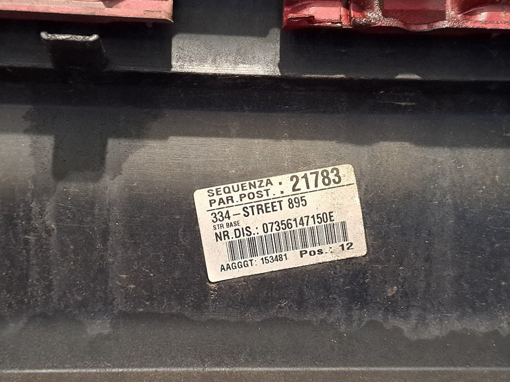 Paraurti Posteriore completo FIAT 500 X Serie (15>)