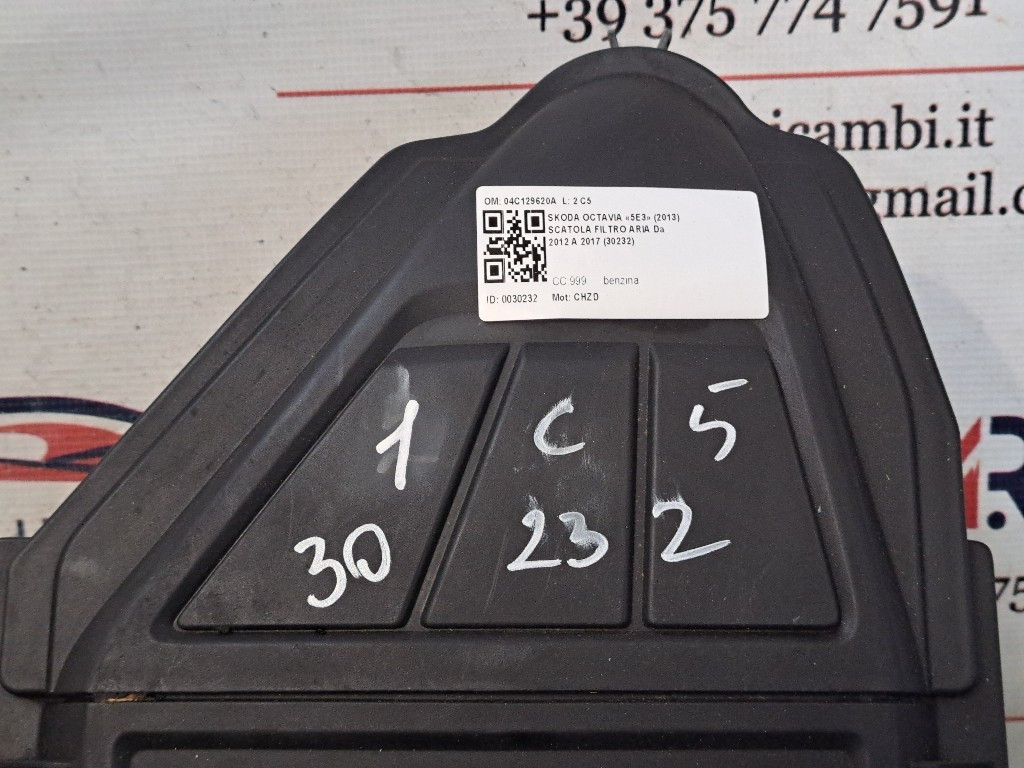 Box scatola filtro aria SKODA Octavia Berlina 4° Serie