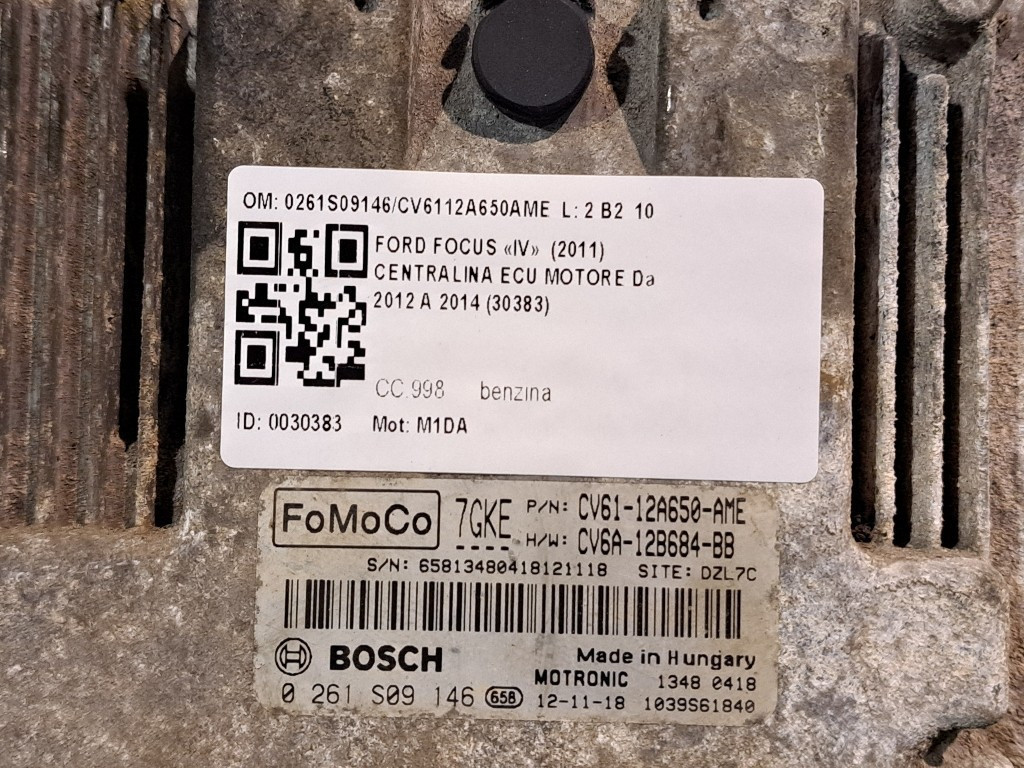 Centralina motore FORD Focus Berlina 5° Serie