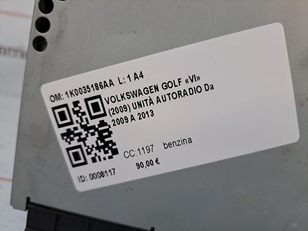 Autoradio VOLKSWAGEN Golf 6 Berlina (08>12)