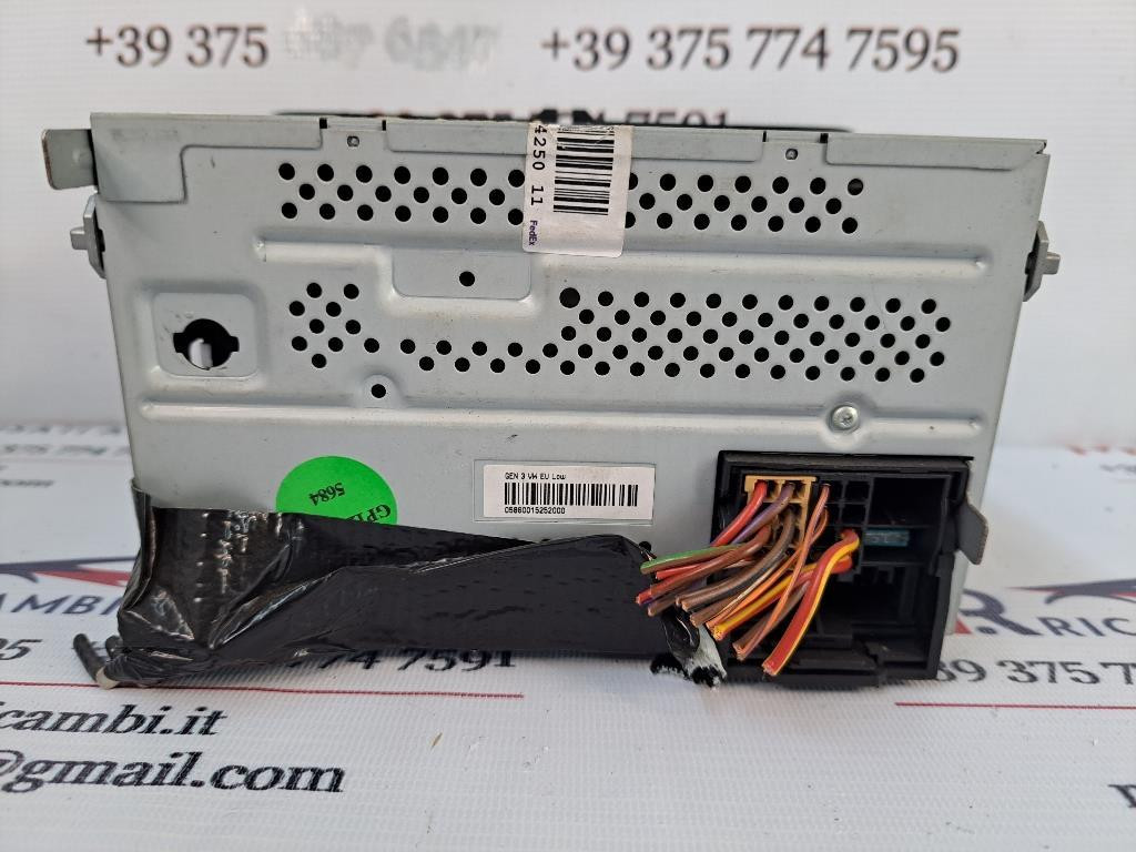 Autoradio VOLKSWAGEN Golf 6 Berlina (08>12)