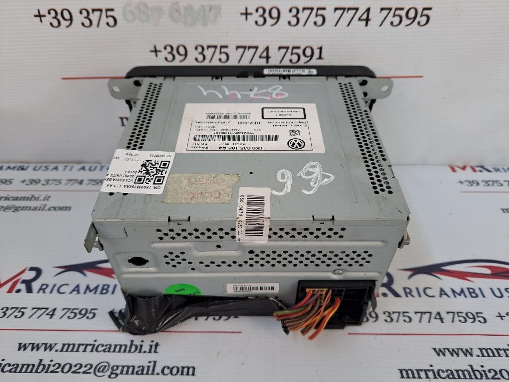 Autoradio VOLKSWAGEN Golf 6 Berlina (08>12)