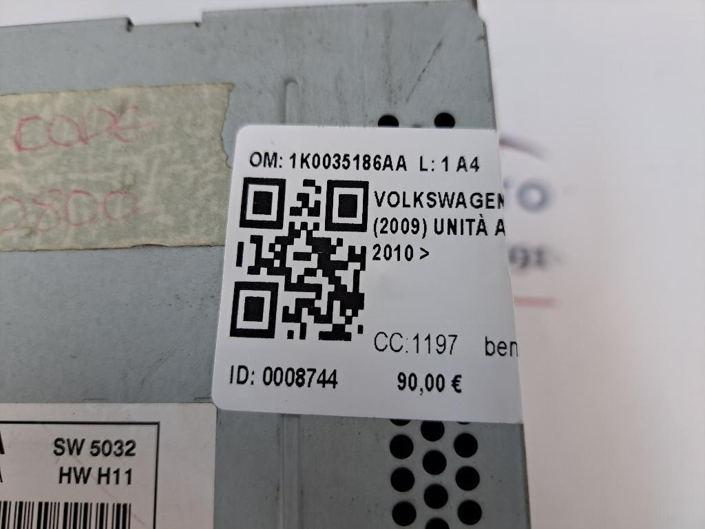 Autoradio VOLKSWAGEN Golf 6 Berlina (08>12)