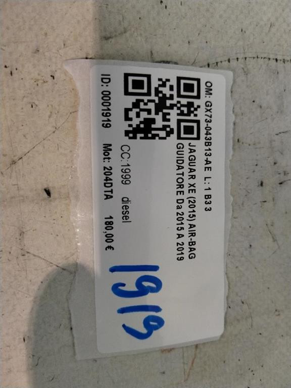 Airbag Volante JAGUAR XE Serie (X760) (15>)