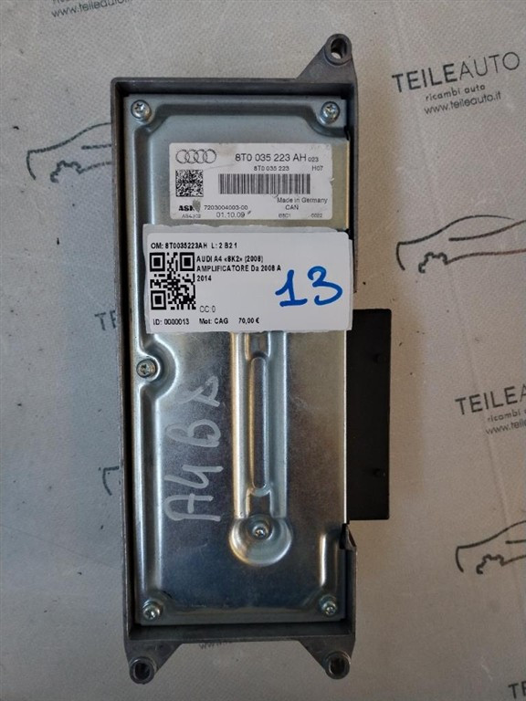 Amplificatore autoradio AUDI A4 Avant (8K5) (08>15)