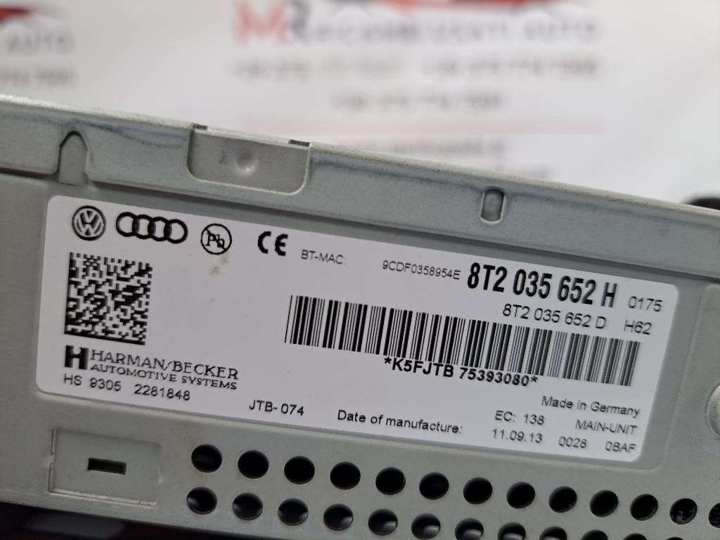 Navigatore AUDI A5 Berlina Serie (8T3) (07>)