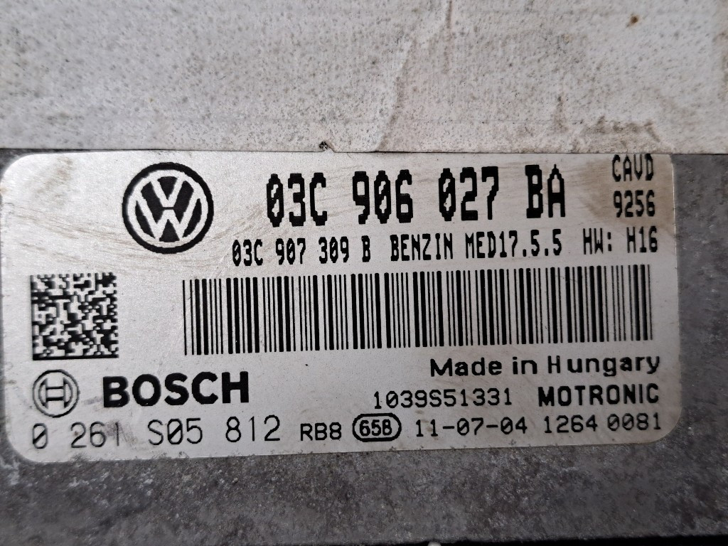 Centralina motore VOLKSWAGEN Scirocco Serie (137) (08>14)