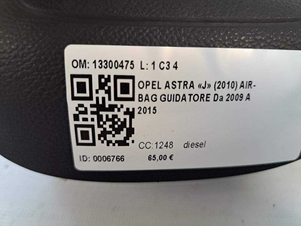 Airbag Volante OPEL Astra J