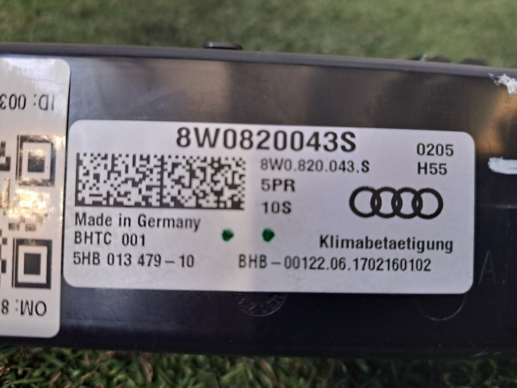 Comandi Clima AUDI A4 Avant (8W5) (15>)
