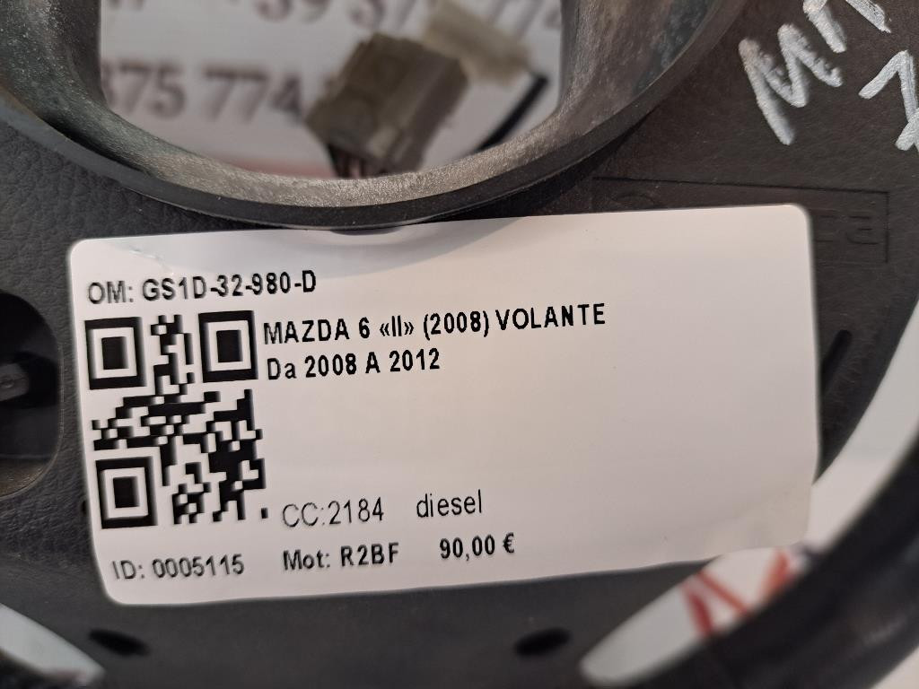 Volante MAZDA 6 Berlina 2° Serie