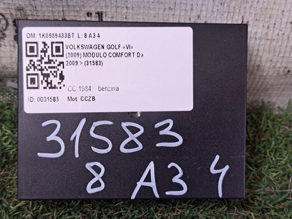 Centralina Comfort VOLKSWAGEN Golf 6 Berlina (08>12)