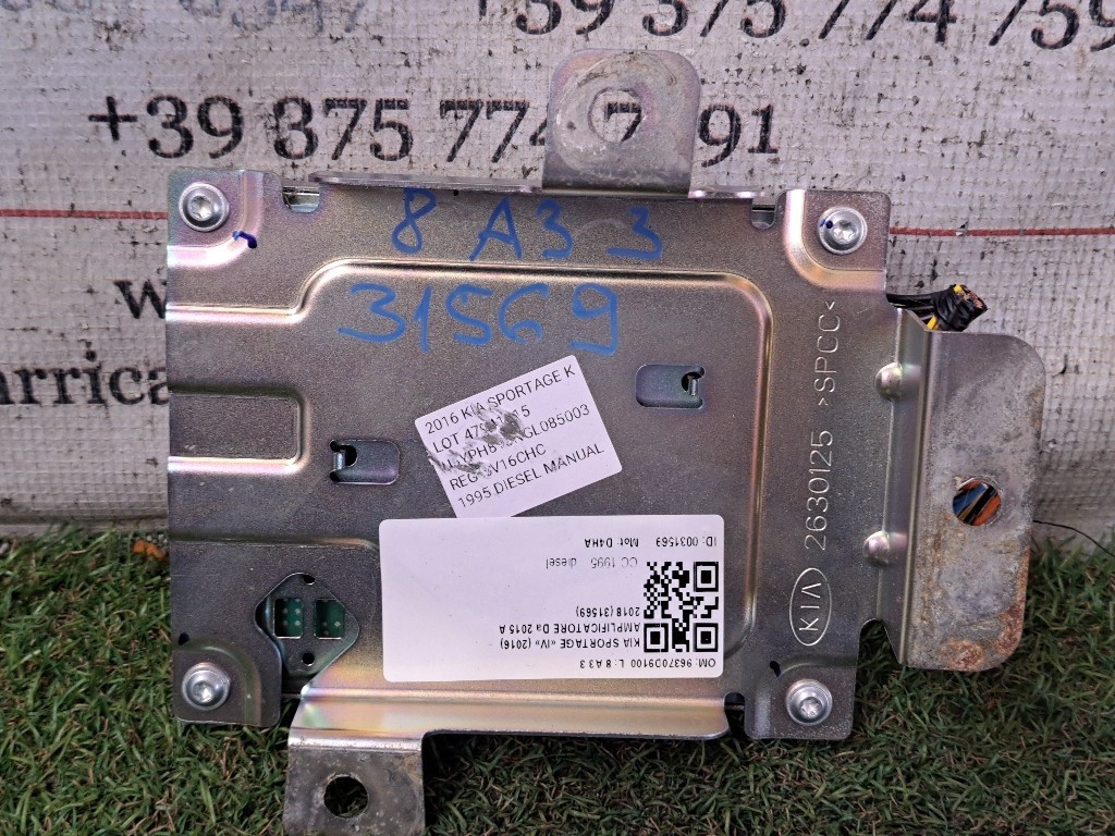 Amplificatore autoradio KIA Sportage Serie (10>16)